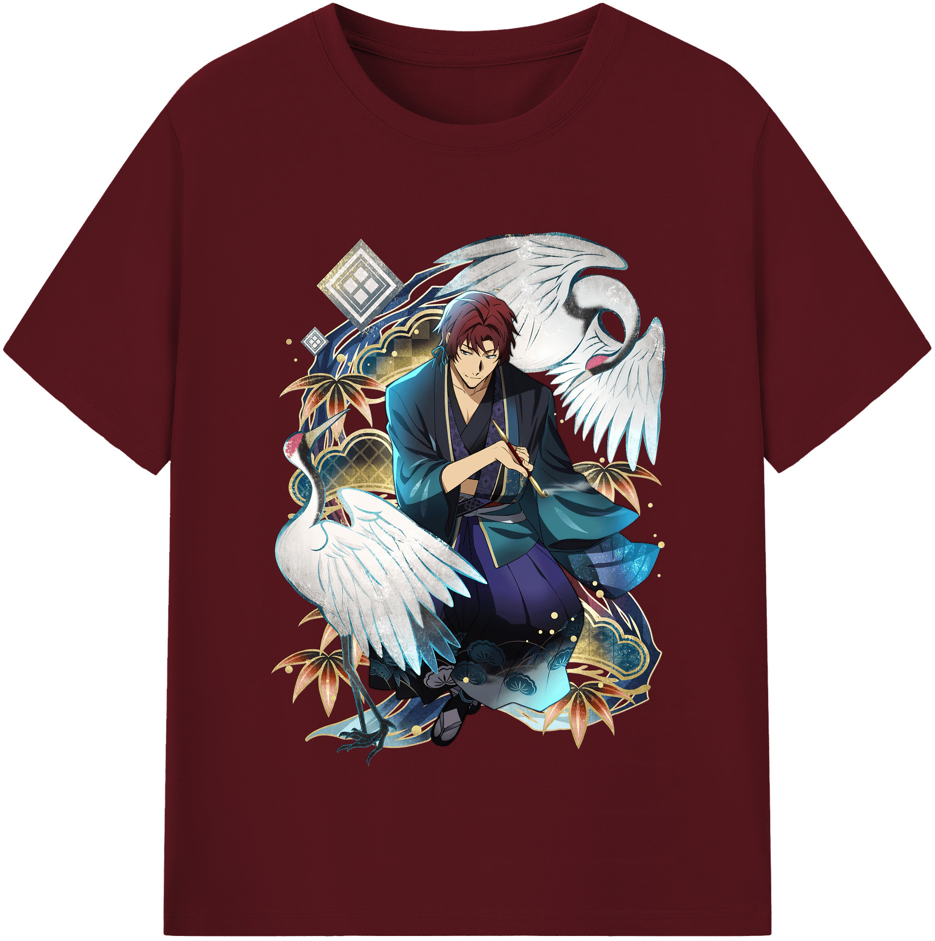 （画像用） 文豪ストレイドッグス Bungo Stray Dogs 綿100％半袖Tシャツ（フロントプリント）